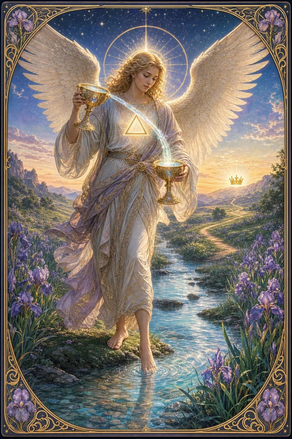 Temperance tarot card