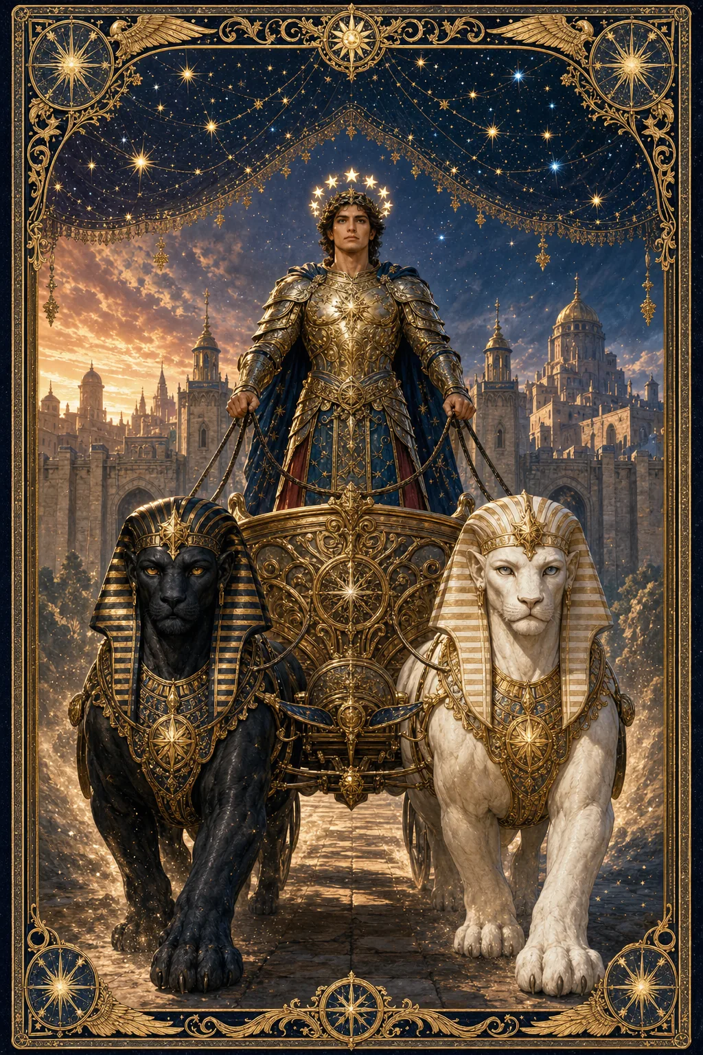 The Chariot tarot card