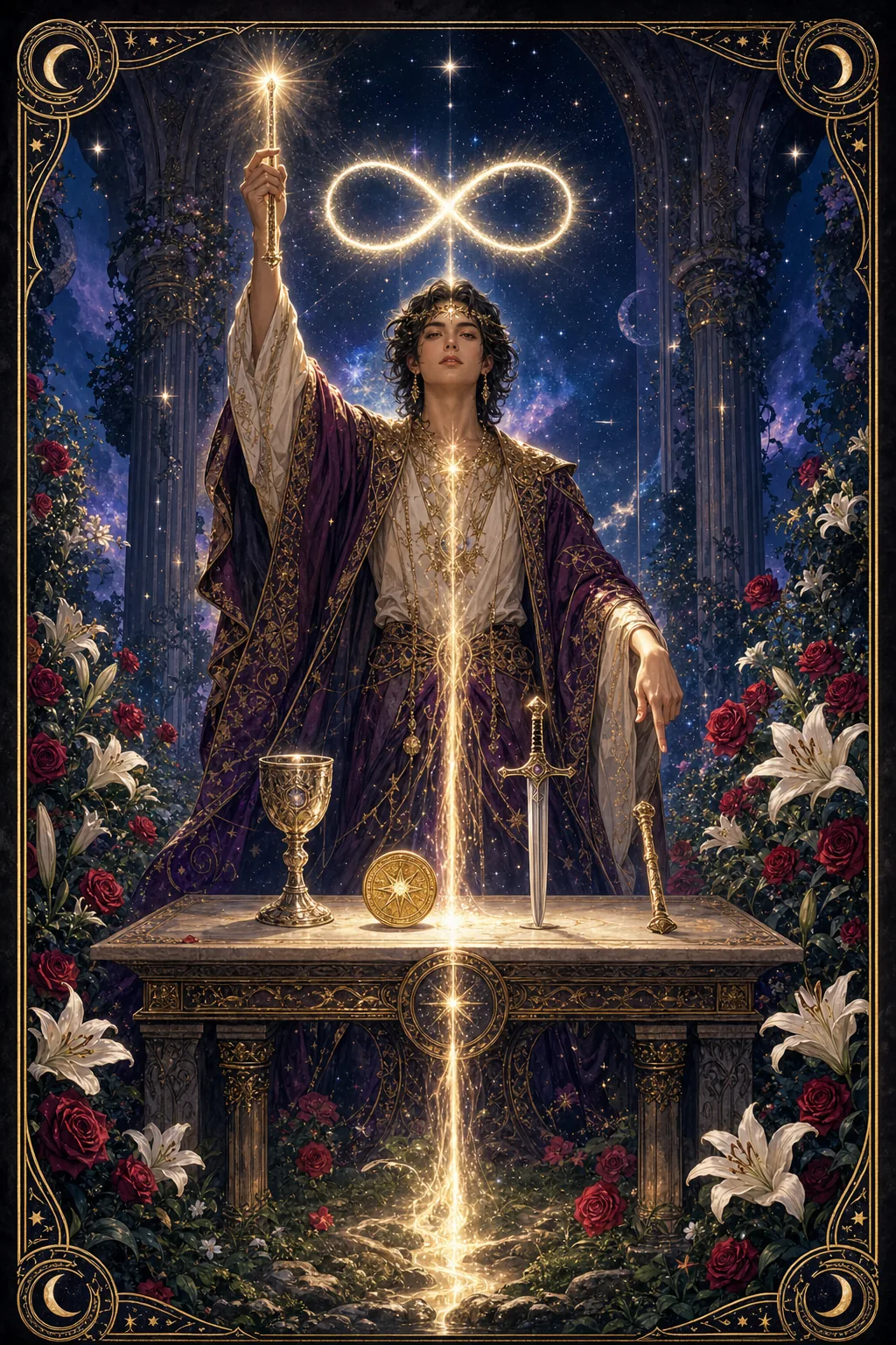 The Magician tarot card