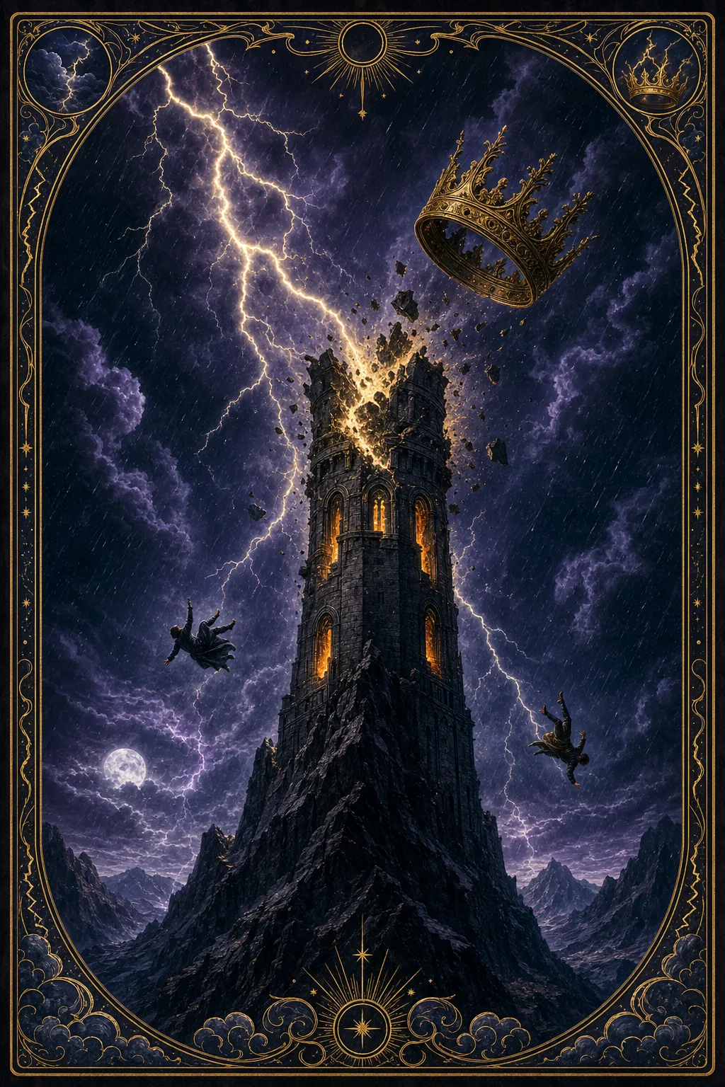 The Tower tarot card